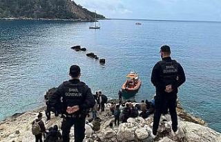Seydikemer’de 60 düzensiz göçmen ve bir göçmen...