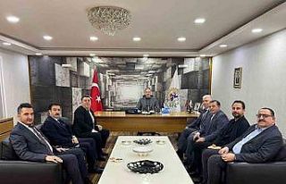Siirt TSO, Gelir İdaresi Grup Başkanlarını kabul...