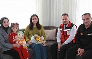 Siirt’te depremzede ailelere ziyaret