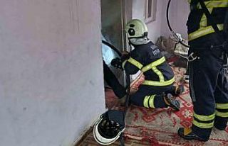 Siirt’te müstakil evde yangın