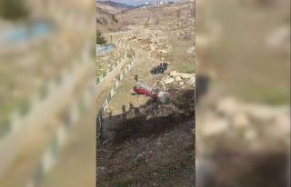 Şırnak’ta kontrolden çıkan otomobil şarampole...