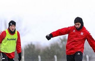 Sivasspor, Serikspor maçı hazırlıklarına devam...