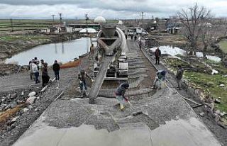 Siverek’te yılların yol sorunu tarih oldu