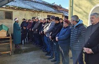 Soba faciasında ölen yaşlı adam son yolculuğuna...