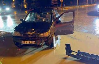 Söke’de trafik kazası: 1 yaralı