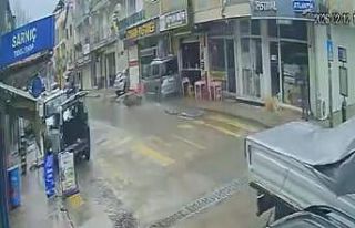 Sürücünün şekeri düştü, kontrolden çıkan...