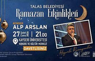Talas’ın Ramazan etkinliklerinde bu hafta sonu