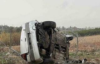 Tarsus’ta yağış kazaya neden oldu