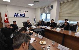 Tekirdağ AFAD’da Trakya belediyeleriyle afet riskleri...