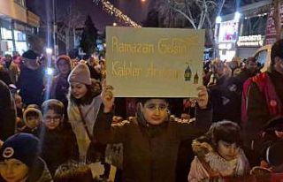 Tekirdağ’da ’Hoşgeldin Ramazan’ yürüyüşü