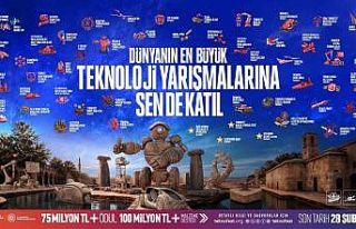TEKNOFEST 2026 teknoloji yarışmalarına başvurular...