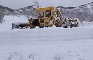 Tunceli’de 85 köy yolu açıldı, 58 köy yolunda...