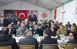 Tunceli’de Ramazan çadırı kuruldu, ilk iftar...