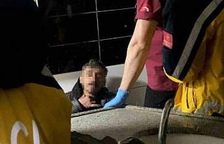 Tuvalette hareketsiz bulundu, uyuduğu ortaya çıktı