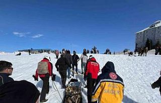 Uludağ’da kızak faciası: Dereye uçan tatilciyi...