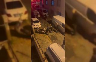 Ümraniye’de doğal gaz panosunu söken şahıs...