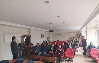 Üreticiler tarımsal risklere karşı bilgilendirildi