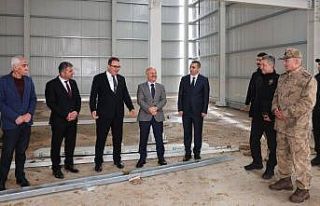 Vali Osman Varol Samsat ilçesinde incelemelerde bulundu