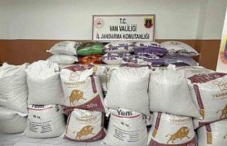 Van’da 3,5 milyon TL değerinde kaçak gıda malzemesi...