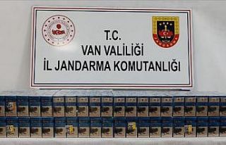 Van’da 720 paket gümrük kaçağı sigara ele geçirildi