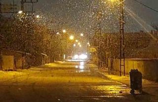 Van’da lapa lapa kar yağdı