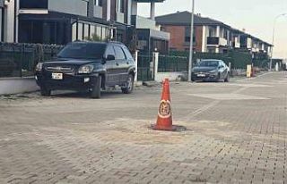 Vatandaşların rögar kapağı imtihanı