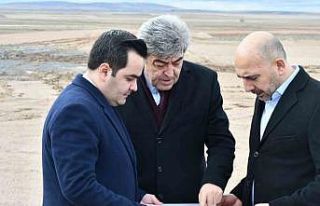 Vekil Ataş ve Başkan Bağlamış, Jeotermal Sera...