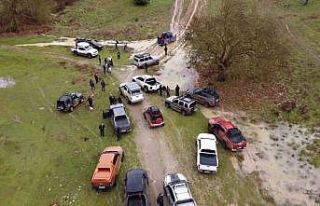 Yağmur ve çamur off-road tutkunlarını durduramadı