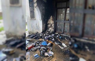 Yangında kundaklama şüphesi