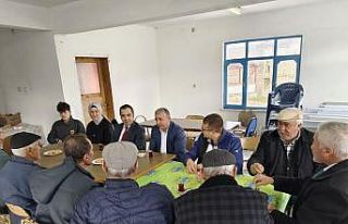 Yenipazar’da vatandaşlarla birebir temas