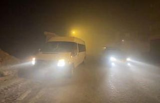 Yüksekova’da yoğun sis görüş mesafesini 5 metreye...