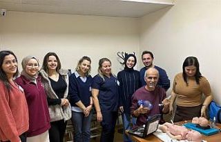 Zonguldak’ta sağlıkçılara ‘hayat kurtaran’...