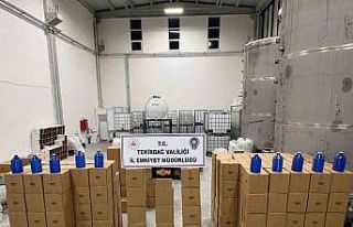 17 ton 815 litre etil alkol ele geçirildi