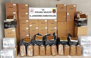 1 milyon TL değerinde bandrolsüz makaron ve kaçak...
