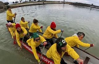 8 Mart’ta Karadeniz’in soğuk sularında kürek...