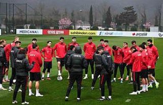 A Milli Futbol Takımı, Romanya maçı hazırlıklarını...