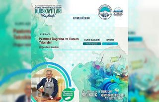 AB tescilli Kayseri pastırması için özel kurs