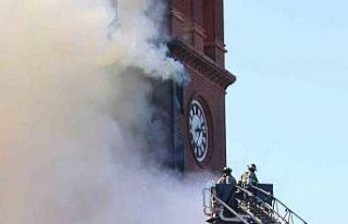 ABD’de tarihi adliye binasında yangın