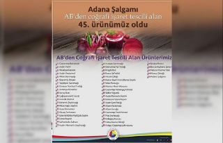 Adana şalgamı, AB’den coğrafi işaret tescili...