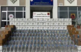 Adana’da 2 bin litre kaçak alkol ele geçirildi:...