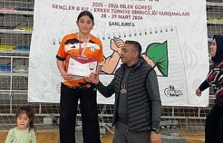 Adıyamanlı Rahime Ballık’tan Türkiye ikinciliği...