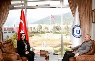 ADÜ Rektörü Kent, Başkan Çerçioğlu’nu ağırladı