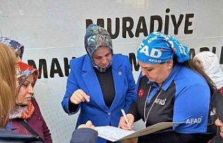 AFAD görevlileri kadınları deprem konusunda bilinçlendirdi
