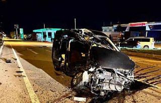 Afyonkarahisar’da trafik kazası: 1 ölü, 1 yaralı