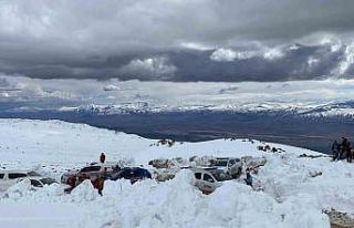 Ağrı Dağı’nda kaybolan kadın dağcıyı arama...