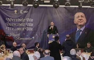 AK Parti Teşkilatı Bayburt’ta iftar sofrasında...