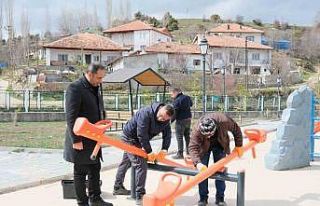 Akdağmadeni’nde bahar mesaisi: park ve bahçeler...