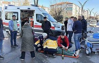 Aksaray’da iki motosiklet çarpıştı: 4 yaralı