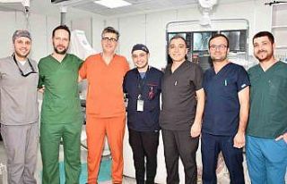 Alanya’da kalp sağlığında TAVI işlemi başarıyla...