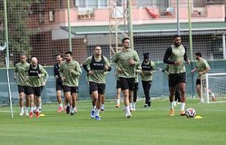 Alanyaspor, Gaziantep FK maçı hazırlıklarına...